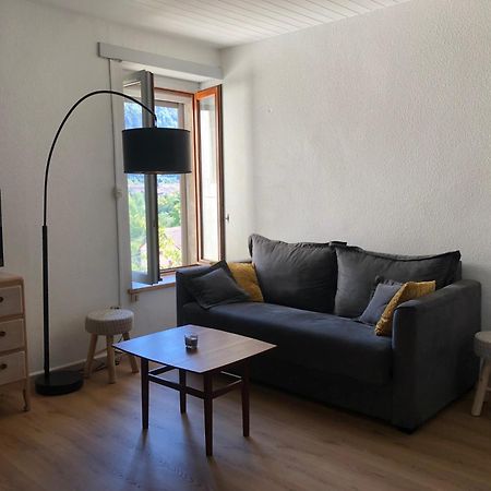 Ferienwohnung T2 Avec Terrasse Calme Et Ensoleillee Saint-Claude Exterior foto